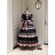 Yolanda Cranberry And Four-Leaf Clover Cardigan Skirt JSK and OP(Reservation/3 Colours/Full Payment Without Shipping)